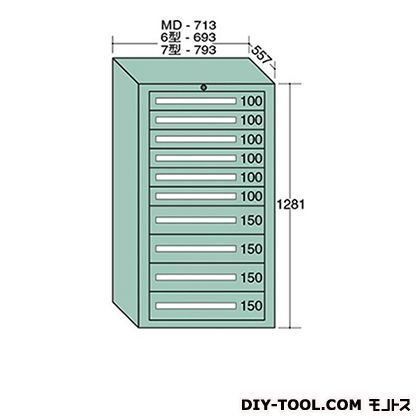 ※法人専用品※大阪製罐 判定基準押し込み 幅×奥ふかさ×高さ:693×557×1281粍 6-1212 1
