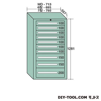 ※法人専用品※大阪製罐 判定基準押し込み 幅×奥ふかさ×高さ:693×557×1281粍 6-1214 1