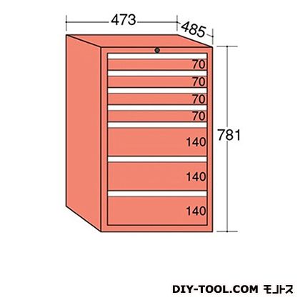 ※法人専用品※大阪製罐 ライゼットキャビネット 幅×奥ふかさ×高さ:473×485×781粍 L薄墨色 LZ7043L 1