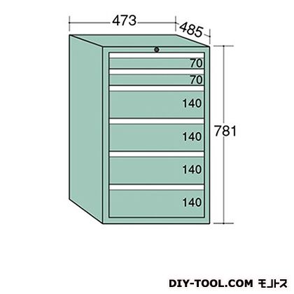 ※法人専用品※大阪製罐 ライゼットキャビネット 幅×奥ふかさ×高さ:473×485×781粍 若草 LZ7024 1