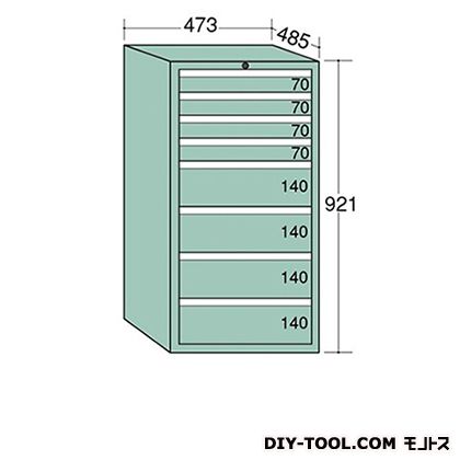 ※法人専用品※大阪製罐 ライゼットキャビネット 幅×奥行×高さ:473×485×921mm Lグレー LZ9044L 1|DIY FACTORY ONLINE SHOP