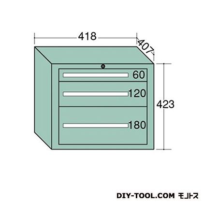 ※法人専用品※大阪製罐 ミゼット収納家具 幅×奥ぶかさ×高さ:418×407×423粍 M6A 1
