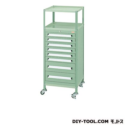 ※法人専用品※大阪製罐 ミゼット手押し車 幅×奥ふかさ×高さ:422×411×1053粍 L薄墨色 WM10HG 1
