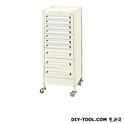 ※法人専用品※大阪製罐 ミゼットワゴン 幅×奥行×高さ:422×411×1053mm Lグレー WM12HG 1|DIY FACTORY ONLINE SHOP