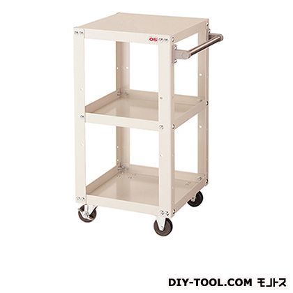 ※法人専用品※大阪製罐 パワフルワゴン 幅×奥行×高さ:490×420×813mm ライトグレー PFW443G 1