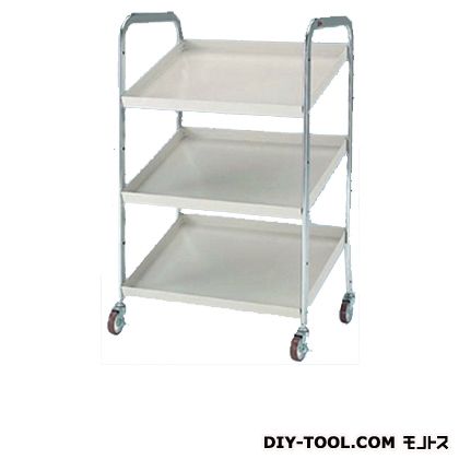 ※法人専用品※大阪製罐 傾斜棚ワゴン 幅×奥行×高さ:633×442×1010mm KT-W 1