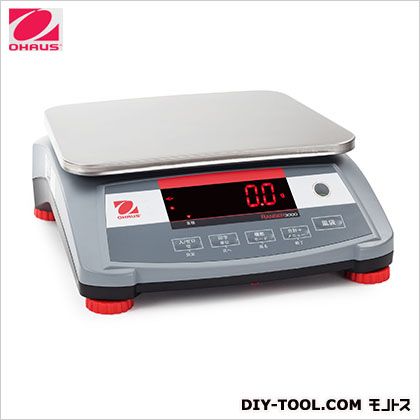 オーハウス レンジャー3000シリーズ ひょう量:3kg/最小表示:0.1g R31PE3 1台｜DIY FACTORY ONLINE SHOP