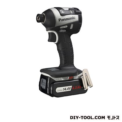 パナソニック 充電インパクトドライバ14.4V4.2Ah グレー EZ75A7LS2F-H 1点
