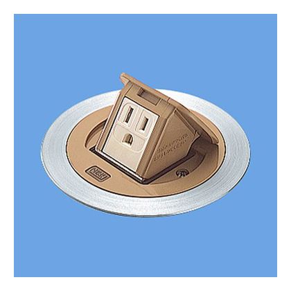 パナソニック F型アップコン丸型(地びた付) 赤銅色(バーチ) DU1102ATK 電設資材-木材・建築資材・設備
