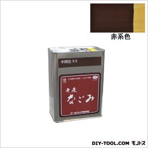 アールジェイ 弁慶なごみベンガラ塗料 4L 赤系色 NR-04 1｜DIY FACTORY ONLINE SHOP