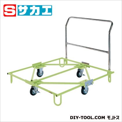 サカエ樹脂パレット台車(取手付タイプ)SC110T