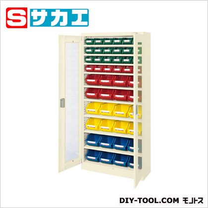 サカエコンテナラックケース･扉付象牙色SCR18FDI