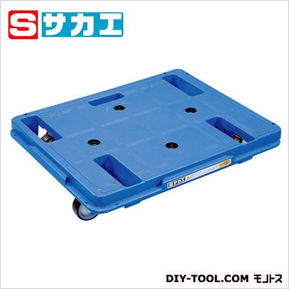 サカエ樹脂台車(スタッキング･連結仕様)4輪自在タイプブルーSCR650SB 9,234円
