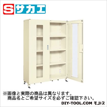 サカエスーパージャンボ保管庫(透明窓付扉)アイボリーSKS124518MAI