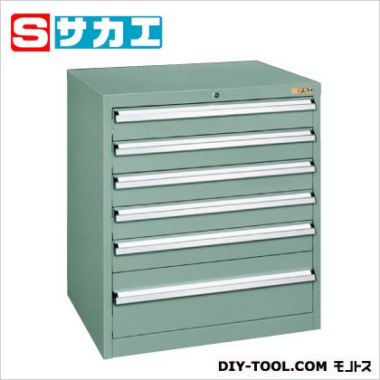サカエ 掛け目押し入れSKV手合い(W700粍) 緑であること薄墨色 SKV7861ANGN 1