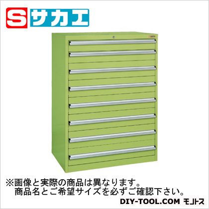 サカエ重量キャビネットSKVタイプ(W880mm)グリーンSKV81281A