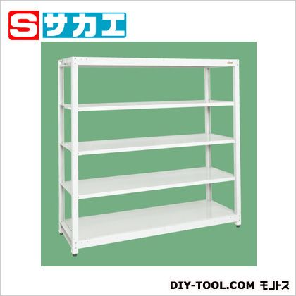 サカエスチールラック(均等耐荷重:250kg/段･5段タイプ)ホワイトSLN1855W｜DIY FACTORY ONLINE SHOP