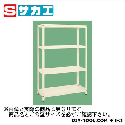 サカエスーパーラック(均等耐荷重80kg/段･4段タイプ)アイボリーSPR3104I｜DIY FACTORY ONLINE SHOP