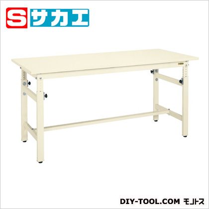 サカエ軽量高さ調整作業台TKKタイプアイボリーTKK187SKI