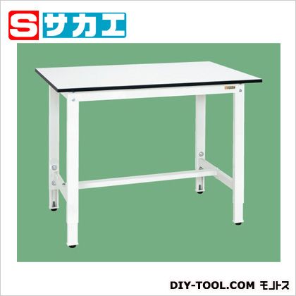 サカエ軽量高さ調整作業台(パールホワイト)パールホワイトTKK8127LW