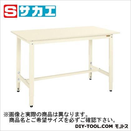 サカエ軽量高さ調整作業台TKK8タイプアイボリーTKK8156SI