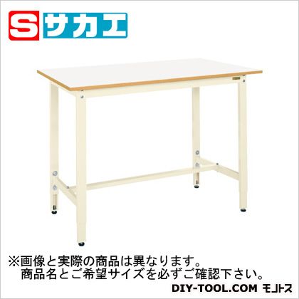 サカエ軽量高さ調整作業台TKK9タイプカラー:アイボリー、天板カラー:ホワイトTKK9127FIV|DIY FACTORY ONLINE SHOP