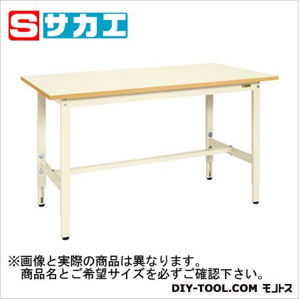 サカエ軽量高さ調整作業台TKSタイプアイボリーTKS096PI