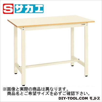 いいスタイル サカエ 軽量立作業台KSDタイプ アイボリー KSD126PI