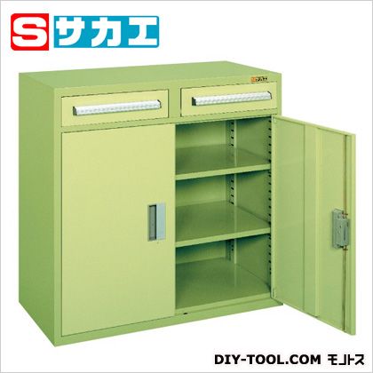 サカエ工具管理ユニットKU型(2列1段引出し+ロッカータイプ)KU94B｜DIY FACTORY ONLINE SHOP