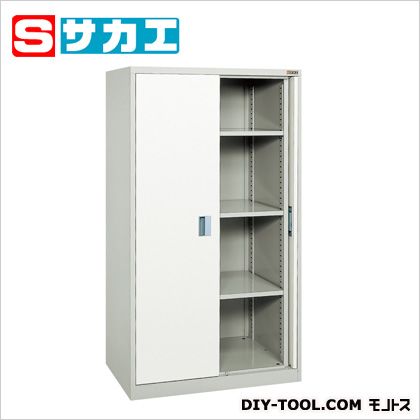 サカエ前扉横収納保管庫(スチール扉タイプ)グレーKUK90A2GY｜DIY FACTORY ONLINE SHOP