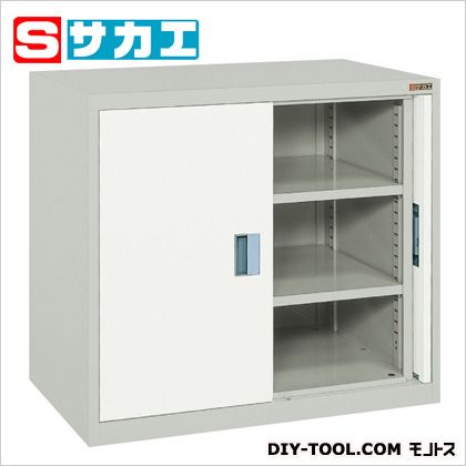サカエ前扉横収納保管庫(スチール扉タイプ)グレーKUK93BGY 76,550円