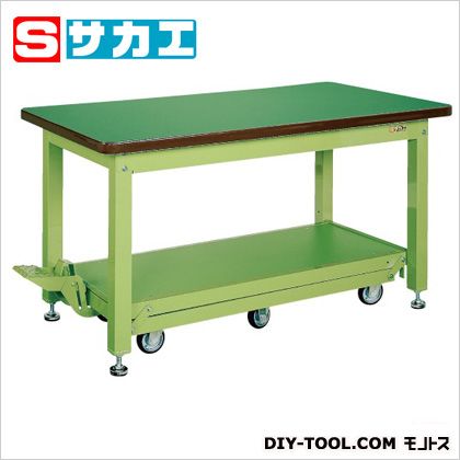 サカエペダル昇降移動式作業台KWCタイプ(6輪車)KWCF158Q6｜DIY FACTORY ONLINE SHOP