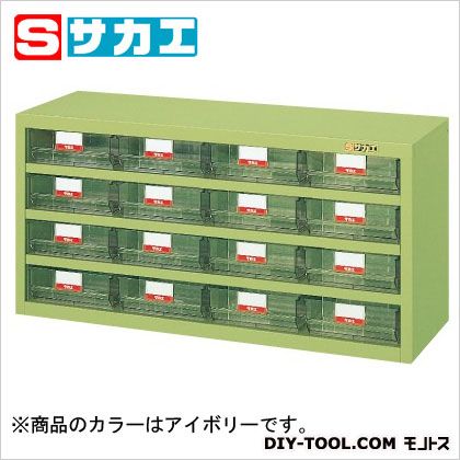 サカエハニーケース(樹脂ボックス)アイボリーHFW16TI