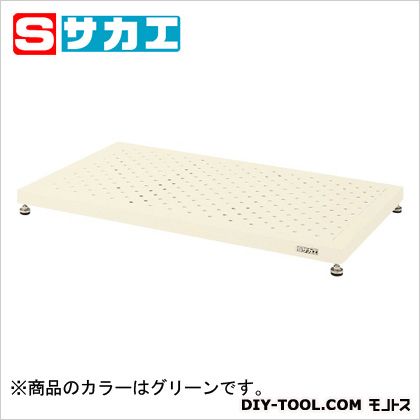 サカエ足踏台(低床用)グリーンJA1275LN