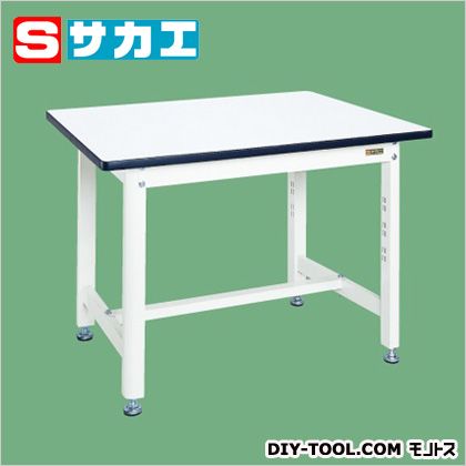 ※法人専用品※サカエ中量作業台･扇形支柱(パールホワイト)ホワイトKF39W｜DIY FACTORY ONLINE SHOP