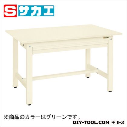 サカエ軽さ御役目台KK印字機(全面抽き出し付)緑であることKK49SNZ