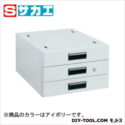 サカエ作業台用キャビネットアイボリーNKLS30IA