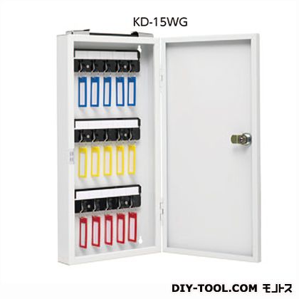 ACE(杉田エース) エースキーボックス H400&times;W200&times;D53mm ホワイトグレー KD-15WG 1台｜DIY FACTORY ONLINE SHOP