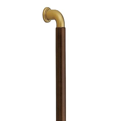 シロクマ ビッグハーモニー取手(両面用) 600mm AG/オーク NO-130 1組｜DIY FACTORY ONLINE SHOP