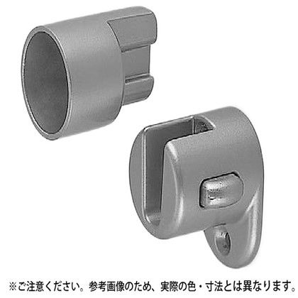 シロクマ 脱着ブラケット(右) 35径 シルバー BR-78R 1組