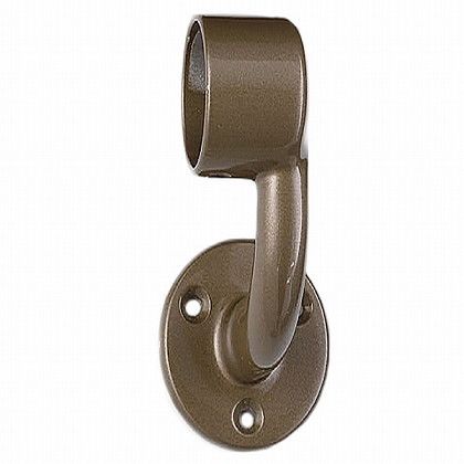 シロクマ ステンA形ブラケットL止 右 35径 アンバー ABR-102R 1