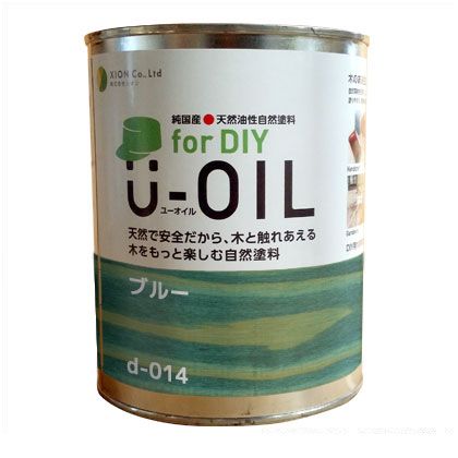 シオン U-OILforDIY天然油性国産塗料 2.5L ブルー d-014-4 1 12,529円