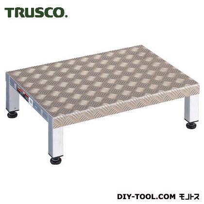 【楽天市場】トラスコ(TRUSCO) 高床用アルミ製ステップ600X450XH190～220 600 x 460 x 200 mm