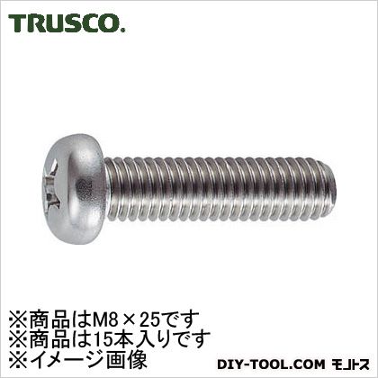 ＴＲＵＳＣＯ ナベ頭小ねじ ステンレス 全ねじ Ｍ２×１０ ２６００本入