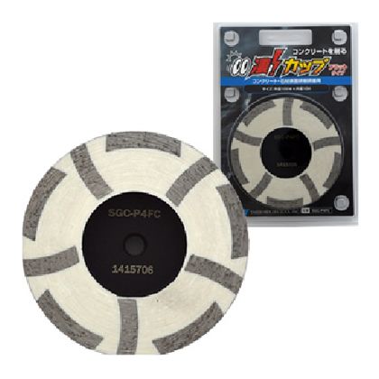 タケカワ金剛石物の具 凄優勝杯 滑っこい 100mm×M10 SGC-P4FC 1点