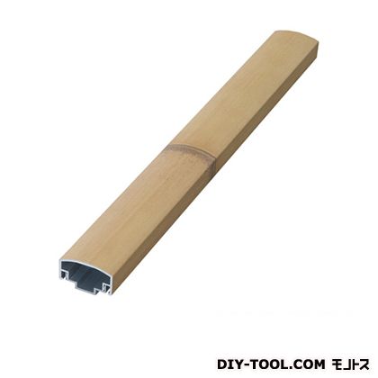 タカショー アートボード押さえ縁 30×15Rセンター L\u003d3650mm ゴマ竹 00026159