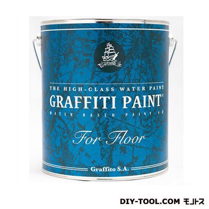 ビビットヴアン グラフィティーペイントフロア床用水性塗料 4L Dark Abyss GFF-20