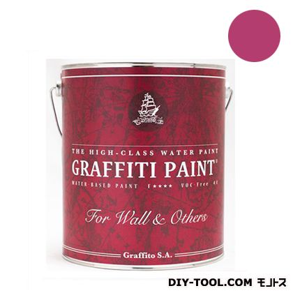 ビビットヴアン グラフィティーペイントウォール\u0026アザーズ 4L Salvia Flowers GFW-07 DIY・工具-塗装用品