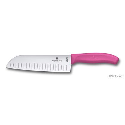 ビクトリノックス 三徳包丁 刃渡り17cm FCピンク #6.8526.17L5E