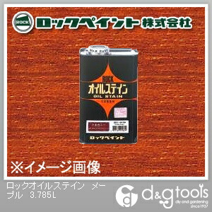 ロックペイント ロックオイルステイン 3.785L メープル H51-0153-02 1缶